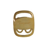 Salvatore Ferragamo Vara 0089560 絲巾環，金屬材質，金色，0004 [二手] Salvatore Ferragamo