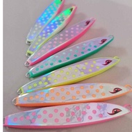 Metal jig polka z full gid polka dot motif 30,40,60,80,100 grams