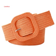 Boho Style Clothing Accessories, Woven Belt for Women, Elastic Casual Belt