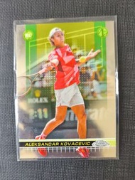 24 Topps Chrome Tennis Aleksandar 138 Base 2024 Topps Chrome Tennis card