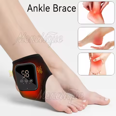 Electric Ankle Protector Foot Vibration Massager Three-speed Temperature Adjustment USB Plug Ankle W