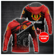 3D HOODIE-  XZX180305   man chester United Premier League Classic 3D Hoodie 15 1125