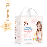 Iconic Babycare Ultrasoft Day & Night Baby Diaper Pants M48/L44/XL38/XXL32 (Pack)