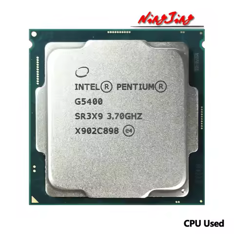 Intel Pentium G5400 3.7 GHz Dual-Core Quad-Thread CPU Processor 4M 54W LGA 1151