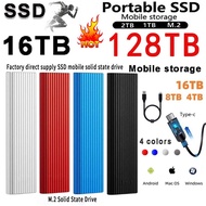 【CW】 New External Flash Drive HDD 1tb 2TB 4TB 8TB Externo Hard Disks USB3.0 Storage Decives for Computers Notebook