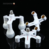 FAYSHOWSG Lamp Base Multifunction Splitter E27 to E27 Lamp Socket