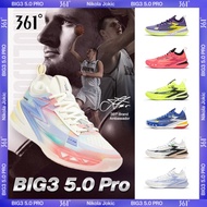 【Nikola Jokic】361 Degrees Big3 5.0 Pro Men Basketball Shoes Powerful Cushioning Lightweight Quick Re