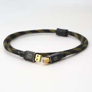 USB音訊線【川木】全新現貨【W207】發燒級無氧銅鍍金USB解碼器