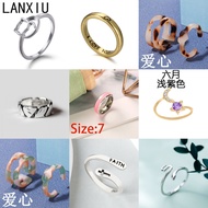 【Clearance Sale】LANXIU Trendy Adjustable Silver Butterfly Zircon Ring Minimalist Open  Fashion Jewel