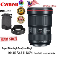 Canon EF 16-35mm f/2.8L ll USM Zoom Lens for Canon EF Cameras New Set