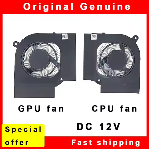 New Laptop GPU CPU Fan Cooler for ACER nitro 5 N22C1 AN515-58-51R3 AN515-58 AN515-46 DC 12V DFSCK22D
