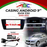 ABC Car 9 Inch Android Player Casing For BMW 3 Series E90 E91 E92 E93 2004 2005 2006 2007 2008 2009 