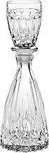 Barski Crystal - Glass -Mouthwash Decanter with 1 oz Cup Stopper - ( can use the stopper as a Tumble