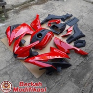 Full Body Sett Model R15 V3 PNP Yamaha Vixion NVL NVA merah hitam doff