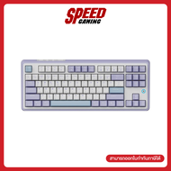 [รับฟรี คีย์แคป  Yellow] AJAZZAK870LITEMOUNTAINMIST(AJ-KB-AK870MMTH-W24BTRGB-FF)FlyFishSwitchKeyboar