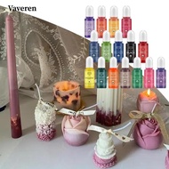 [Vaveren] 16Pcs Candle Liquid Dye Concentrate Candle Making Soap Coloring Dye Candles Pigment Dye Co
