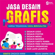 Jasa Desain Premium / Logo / Brosur / Banner / Daftar Menu / Poster