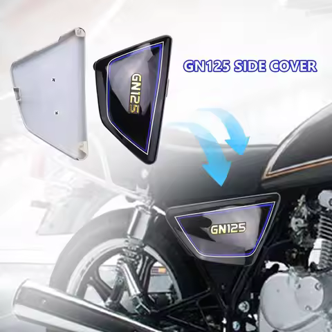 A60X Motorcycle Battery Side Cover Frame Side Covers Panels For GN125 GN 125