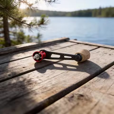 Compatible For Shimano- Stella/Cardiff/Sephia For Spinning- Reel Single Handle, 70mm Carbon Arm, 2-B
