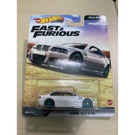 Hotwheels Premium Fast&amp;Furious Euro Fast BMW M3 E46