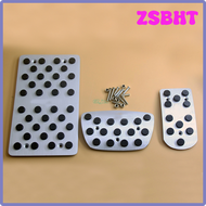 ZSBHT อะลูมิเนียมกันลื่นที่ฝาครอบแป้นเบรกอัตโนมัติสำหรับ Toyota Land Cruiser Prado 150 120 VX GX TX