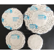 Dolly Paper 3.5"/4.5"/5.5"/7.5” Doyleys Paper / Doily Paper / kertas dolly [100pcs]