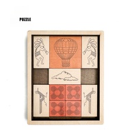 [Puzzle Series-Wooden]Hot Gas Escape Puzzle Super Difficult Brain-Teasing Cube Puzzle puzzle Puzzle 