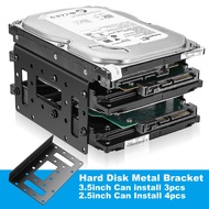 Hard Disk Metal Bracket 3.5 2.5 SSD HDD NAS For DIY With Screws