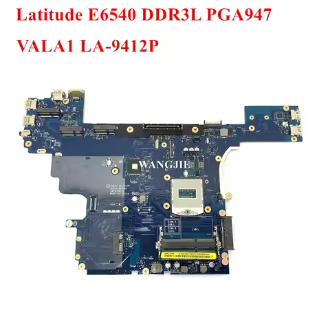 FOR DELL Latitude E6540 CN-00C96W 0C96W Laptop Motherboard VALA1 LA-9412P Main board DDR3L PGA947 10