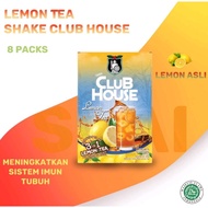 Lemon Tea Shake Club House Lemon Tea 8x25gr Lemon Tea Drink instant lemon tea powder imported lemon 