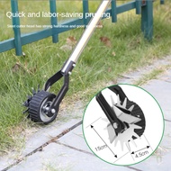 【MOO】-Wheeled Rotary Hand Edger Lawn Tool Hand Edger Lawn Tool for Precise Lawn Mowing Along Walkway