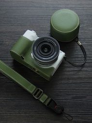 Suitable for Sony ZVE10ii Two Camera Case A6700 Half Case Base Leather A7C2 Leather Case A6400a6100