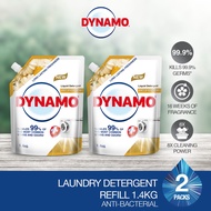 [TWIN PACK] DYNAMO Laundry Detergent Anti-bacterial 1.4kg Refill Dynamo Detergent Liquid