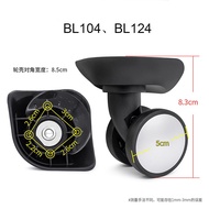 BL-104/BL-124 universal wheel roller american travel luggage pull baggage box wheel Hongsheng A196 s