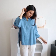 KEMEJA Gmj Oversize Shirts Linen Shirts For Women / Office Shirts / Korean Shirts For Women Tops