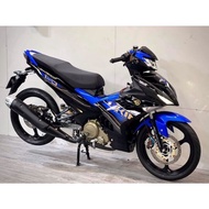Exciter 150 removable stamp model 2021 mixed with Mx king blue and black