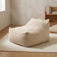 Children's Bean Bag Sofa Soft Floor Sofa Couch Bean Bag Supportive Reclining Seat Foam Filled