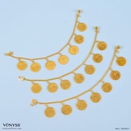 RANTAI TANGAN GELANG COIN SYILING 5 SEN