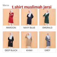 Baju Sukan Muslimah/Tshirt Muslimah Jersi/Muslimah Sport/Muslimah Saiz Besar