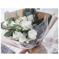 Flower Paper roll/korean dots tile/Flower Bouquet Paper A8I