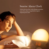 MATAHARI Sunrise Desk Clo Digital Alarm Desk Clock - Fm Radio