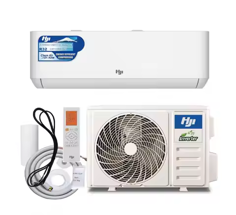 24,000 BTU Inverter Split Air Conditioner - Smart WiFi Energy-Saving AC (R32 Eco Refrigerant, 220V, 
