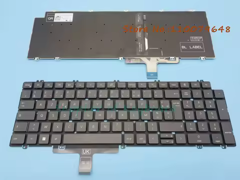 NEW For DELL Latitude 5520 5521 5530 5531 Precision 3560 3561 3570 3571 Laptop Azerty French Keyboar