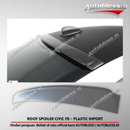 Roof Spoiler Civic FD - Import taiwan