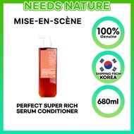 Mise-en-scène Perfect Super Rich Serum Conditioner 680ml / Hair Improvement / Incense / Moisture (mo