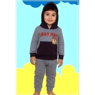 Set Baju jalan Hoodie budak / Baju Hoodie / Baju Jalan Hoodie budak