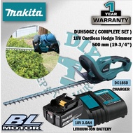 MAKITA DUH506Z 18V Cordless Hedge Trimmer 500MM (19-3/4)