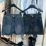 Special * 32wardrobe-Denim Skirt #9813p