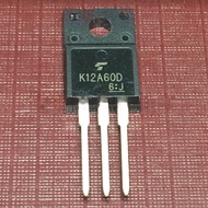 ((1pc) Electronic Parts K12A60D TK12A60D Ready Stock TO-220F 600V 12A MOS Field Effect Tube