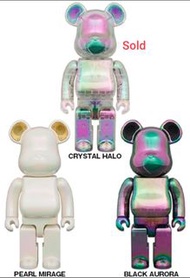 全新 Bearbrick Audio BE@RBRICK AUDIO 400% Pearl Mirage / Black Aurora 音響 喇叭speaker